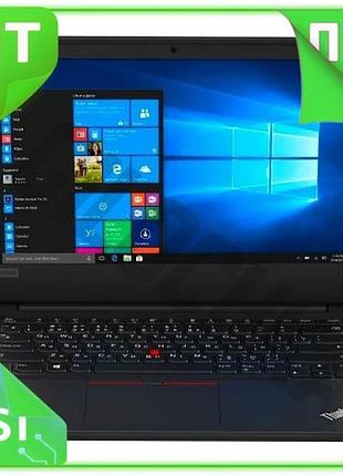 Ve б/в ноутбук lenovo thinkpad new version e490, black, 14" (1920x1080, ips, matte), core i5-8265u (4x n6w_ver