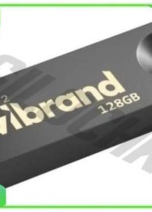 Ve флеш накопитель usb 128гб new version wibrand серый usb 3.2 gen 1 для хранения данных память накопи n6w_ver