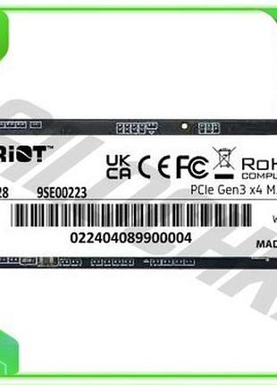 Ve твердотільний накопичувач ssd 2tb new version patriot pcie m.2 2280 nvme швидкість 3000 мб/с для ко n6w_ver