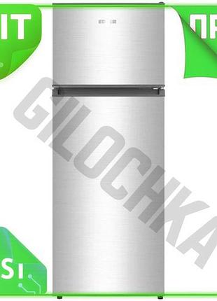 Ve холодильник edler двухкамерный inox new version механическое управление для кухни суперзамораживани n6w_ver