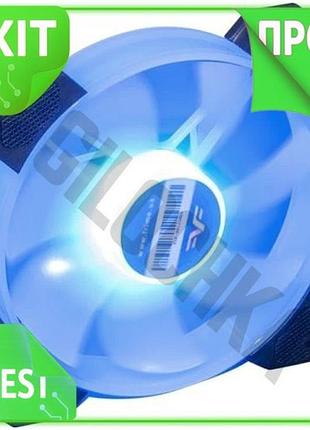 Ve вентилятор 120 мм frime new version iris чорний з led підсвічуванням для корпусу комп'ютера охолодж n6w_ver