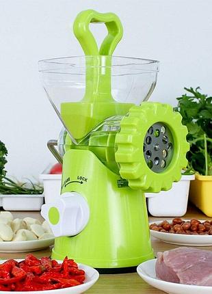 Ручная мясорубка c насадками для колбасы multi function mincer