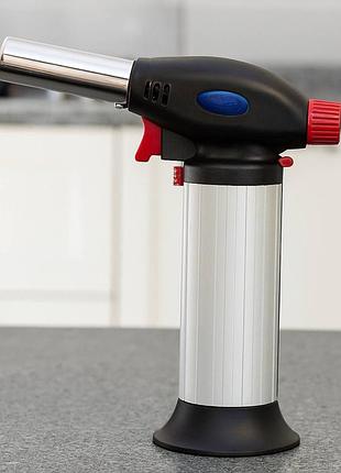 Кондитерская газовая горелка до 1300°c, turbo torch ol-600