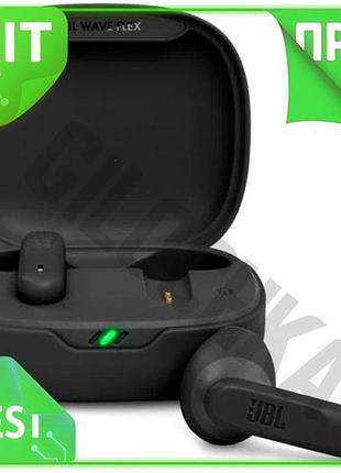Ve наушники jbl wave flex new version беспроводные черные bluetooth вкладыши с микрофоном зарядный чех n6w_ver