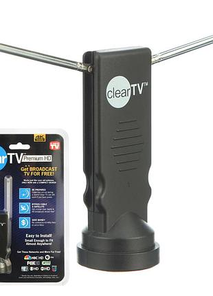 Цифровая тв антенна для т2 clear tv premium hd