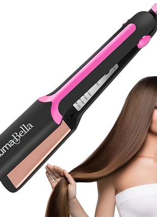 Плойка-випрямляч для волосся зі швидким нагріванням 40 вт, b-301, фіолетовий