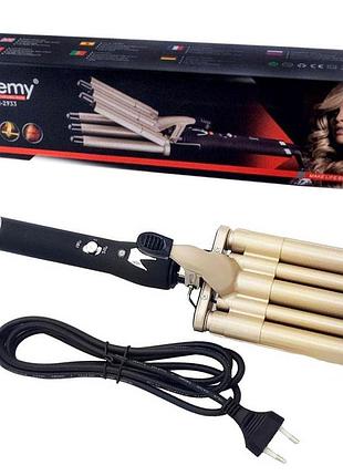 Плойка для волос пять волн 2 режима, geemy gm-2933 (45вт)