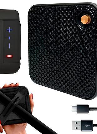 Портативная колонка влагостойкая 3вт (10×10×2см), от usb