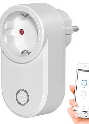 Умная розетка 10а с управлением с телефона wi fi socket