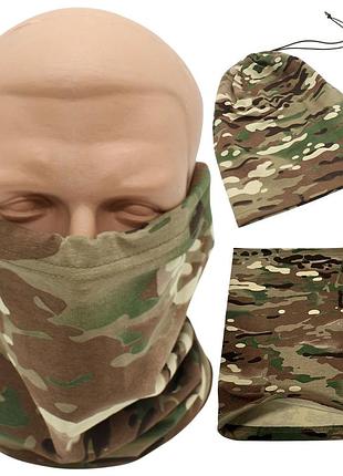 Тактический бафф летний с затяжкой, размер универсальный, мультикам