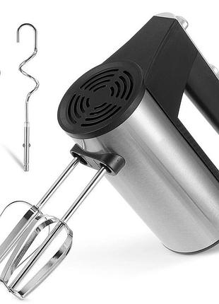 Ручной миксер + насадки для теста, 600w, hoffmans hm-8836