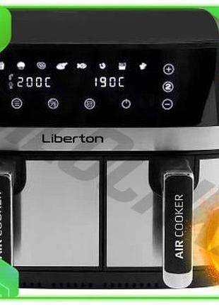 Ve мультипечь liberton 2700 вт new version 9 л аэрофритюрница для выпечки и жарки с сенсорным управлен n6w_ver