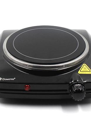 Электроплита спиральная на 1 комфорку domotec ms 5851