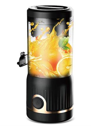 Аккумуляторная соковыжималка, 250 мл, 45 вт, domotec ms 613, черный