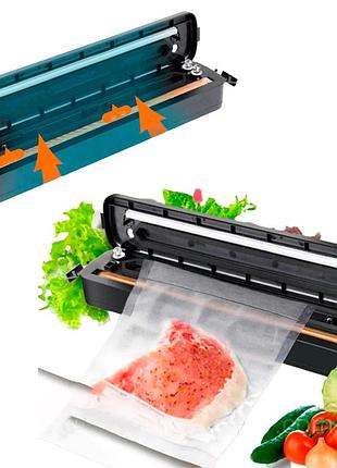 Домашний вакууматор для пищевых продуктов, vacuum sealer, черный
