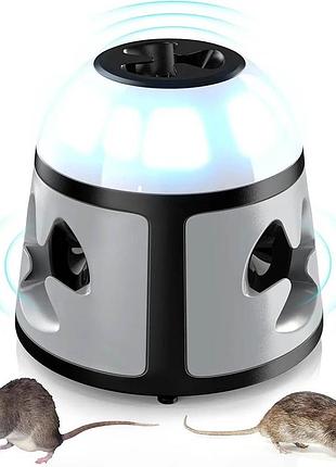 Ультразвуковой отпугиватель для мышей и крыс 360°, 4 режима работы