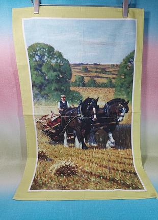 Потенце принт картина кони