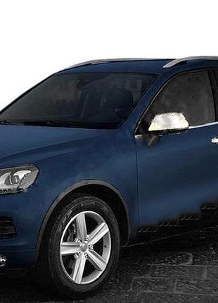 Нижній молдинг скла 4 шт нержавіюча сталь для volkswagen touareg 2010-2018 хром накладки для вікон захис dm-11