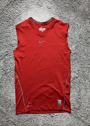 Nike pro combat компресійна термо майка найк