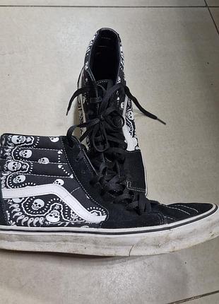 Кеди vans череп 47 розмір