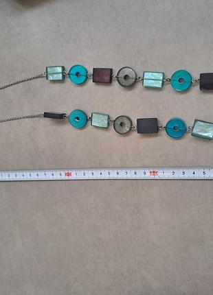 Колье женское длинное 2