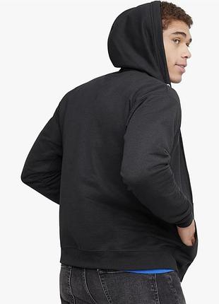 Hanes котоновый худи спортивная теплая кофта теплый свитшот hanes на флисе зип худи бомбер p.170