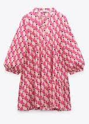 Сукня коротка ярусна