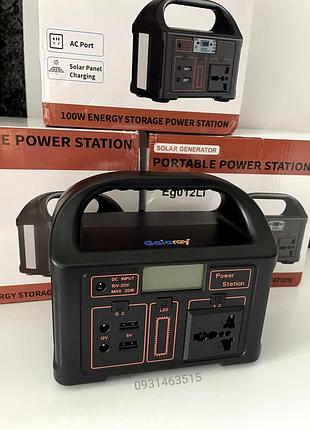 Портативная зарядная станция eg012li большой power bank павер банк 100w 2
