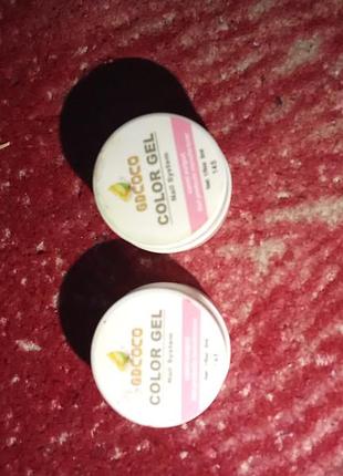 Гель-фарба для нігтів gdcoco color gel nail system.