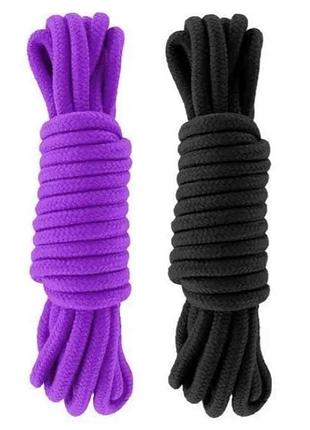 Набір мотузок для бондажу submission 5м, b&p sexual toys