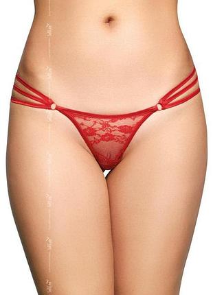 Жіночі стрінги - g-string 2498, red - s/m sexual toys