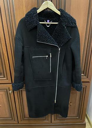 Стильная женская дубленка