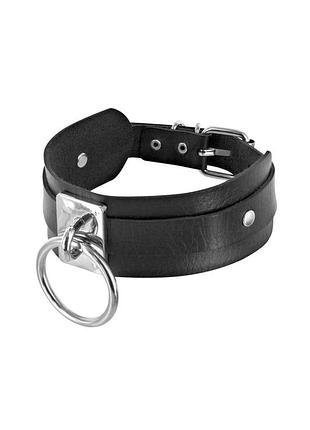 Нашийник c кільцем fetish tentation choker ring sexual toys