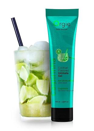 Їстівний лубрикант коктейль кайпринья на водній основі, 100 мл orgie sexual toys