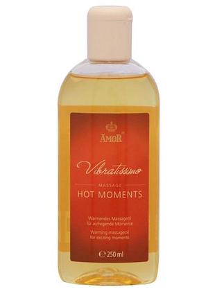 Масажна олійка amor vibratissimo hot moments, 250 мл sexual toys