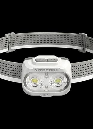 Налобный фонарь nitecore ut27 pro usb-c для бега и активного отдыха влагостойкий 800 люмен светодиодный dm-11