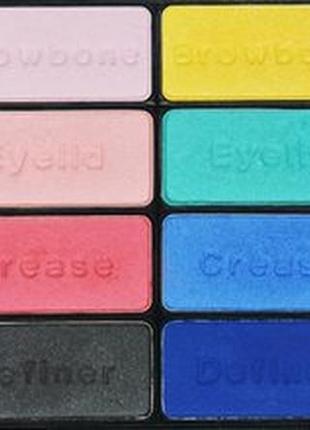 Восьмицветная палетка тіней wet n wild coloricon eye shadow palette e7371 poster child