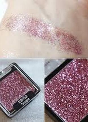 Одноцветные тени глиттер wet n wild coloricon glitter single e3552 groupie