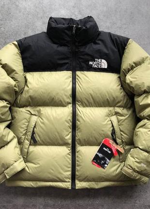 Зимний пуховик tnf 700 the north face 1996 nuptse тнф норт фейс хаки