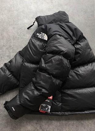 Зимовий пуховик tnf 700 the north face 1996 nuptse тнф норт фейс чорний4 фото