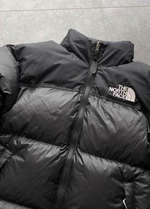 Зимовий пуховик tnf 700 the north face 1996 nuptse тнф норт фейс чорний3 фото