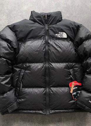 Зимовий пуховик tnf 700 the north face 1996 nuptse тнф норт фейс чорний