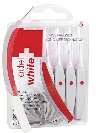 Йоршики easy flex для міжзубних проміжків xs (0.42-1.7 mm) edel+white швейцарія