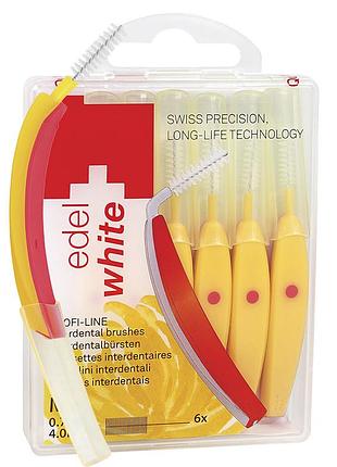 Йоршики easy flex для міжзубних проміжків m (0.7-4.0 mm) edel+white швейцарія