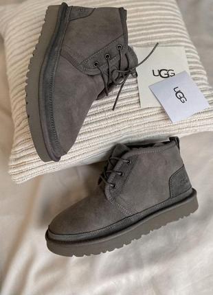 Чоловічі уггі ugg neumel dark grey