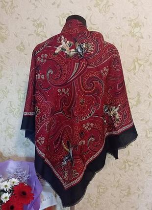 Платок с утками италия