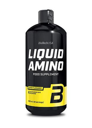 Жидкие комплексные аминокислоты biotech. liquid amino (1 l, lemon)