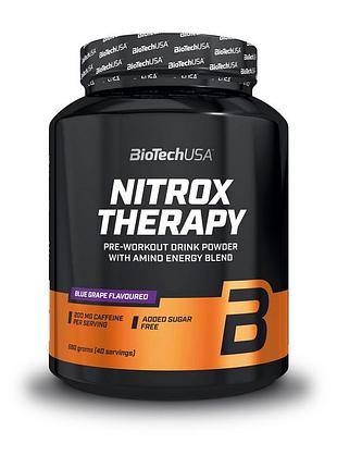Передтренувальний комплекс biotech. nitrox therapy (680 g, cranberry)