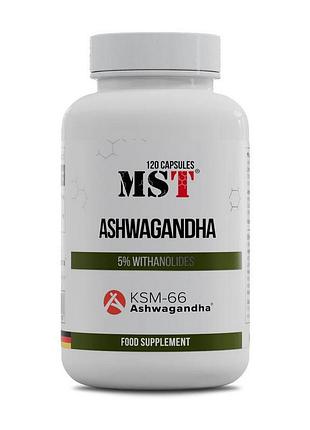 Ашваганда mst. ashwagandha (120 caps)