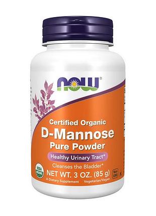 Д-манноза now. d-mannose pure powder (85 g, unflavored)